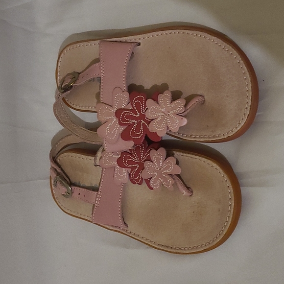 Aster Shoes Aster Little Girl Leather Sandals Size Poshmark